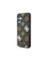 Hurtownia GSM - Guess 4G Bedrucktes Farbiges Pfingstrosenmuster MagSafe Samsung Galaxy S25 braun - GUE4244 - {ean13} - Hurt
