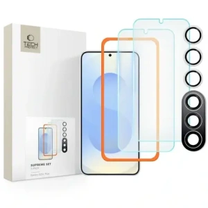 Wholesale Tech-Protect Supreme Set Samsung Galaxy S25+ Plus Clear [3 PACK] - THP3832 - {ean13} - Hurt