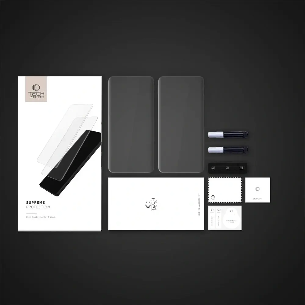 Wholesale Tech-Protect Glass UV+ Xiaomi Redmi Note 14 Pro 4G / 5G / 14 Pro+ Plus 5G / Poco X7 5G Clear [2 PACK] - THP3835 - {ean13} - Hurt