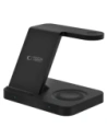 Hurtownia GSM - Tech-Protect QI15W-A37 3in1 Vezeték nélküli Töltő Android & Apple Fekete - THP3838 - {ean13} - Hurt