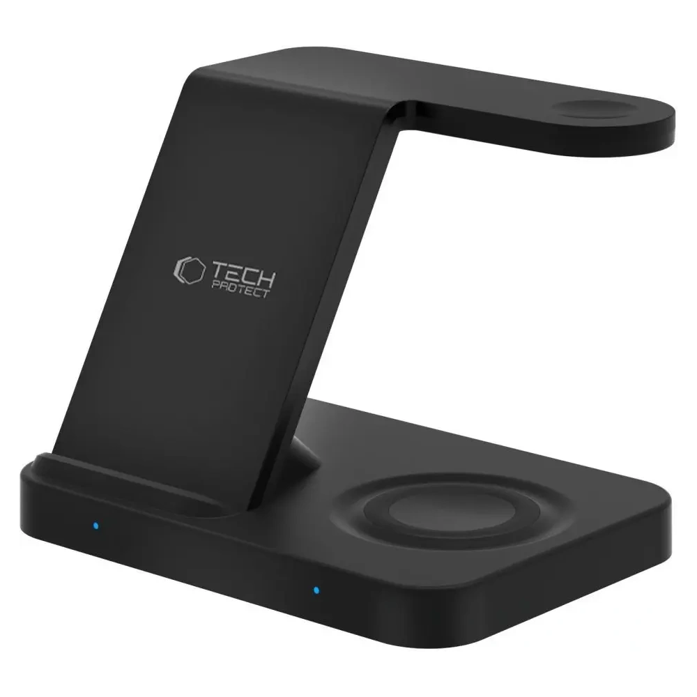 Hurtownia GSM - Tech-Protect QI15W-A37 3in1 Wireless-Ladegerät für Android & Apple Schwarz - THP3838 - {ean13} - Hurt