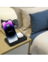 Hurtownia GSM - Tech-Protect QI15W-A37 3in1 Vezeték nélküli Töltő Android & Apple Fekete - THP3838 - {ean13} - Hurt
