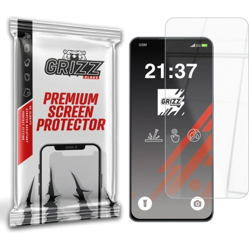Szkło hybrydowe GrizzGlass HybridGlass do Ulefone Note 18 Pro