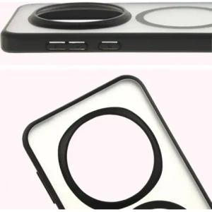 Wholesale Bizon Case MatteO Honor Magic7 Pro translucent with black frame - BIZ8163 - {ean13} - Hurt