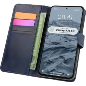 Hurtownia GSM - Bizon Case Pocket Samsung Galaxy A36 5G albastru marin - BIZ8165 - {ean13} - Hurt