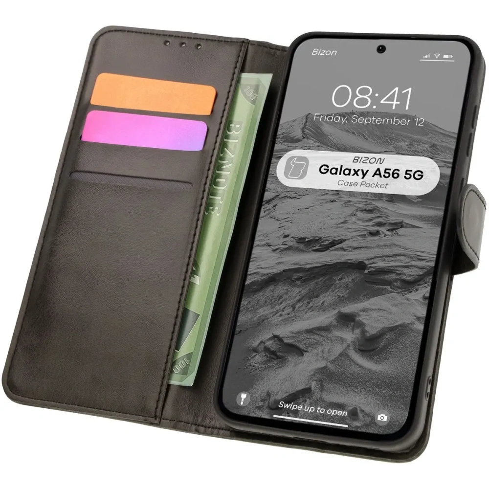 Hurtownia GSM - Bizon Case Pocket Samsung Galaxy A56 5G schwarz - BIZ8166 - {ean13} - Hurt