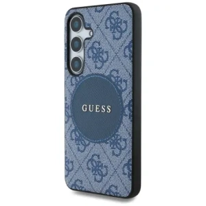 Wholesale Guess 4G Round Patch Classic Logo MagSafe Samsung Galaxy S25 blue - GUE4246 - {ean13} - Hurt