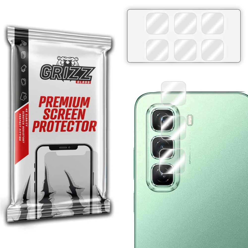 Hurtownia GSM - GrizzGlass HybridGlass Kamera Infinix Hot 50 4G - GRZ12657 - {ean13} - Hurt