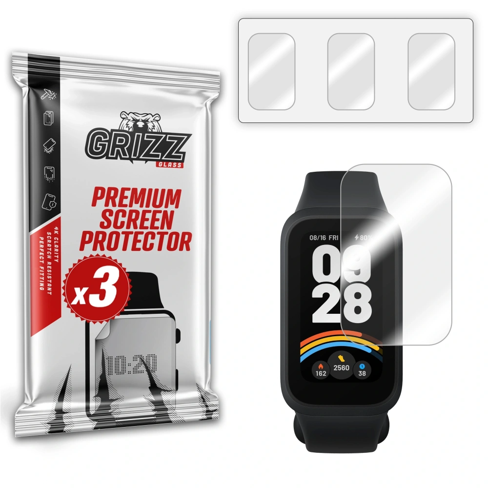Hurtownia GSM - Fólie hydrogelová GrizzGlass Hydrofilm pro Xiaomi Smart Band 9 Active - GRZ12699 - {ean13} - Hurt