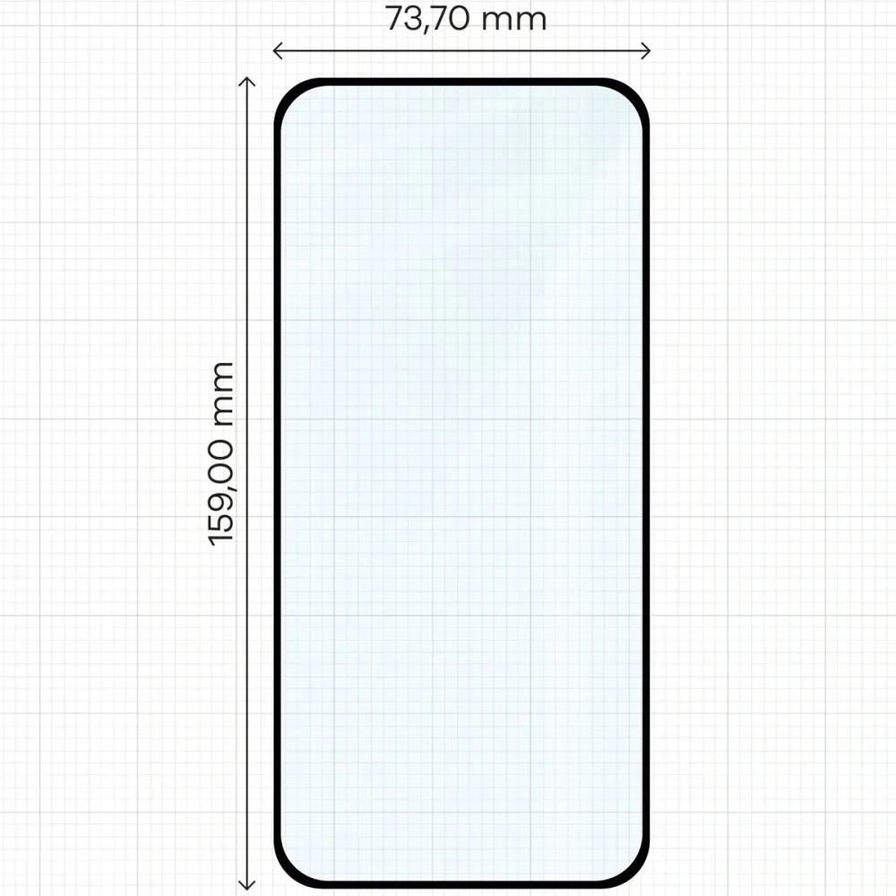 Wholesale Bizon Glass Edge 3D Honor Magic7 Pro black frame - BIZ8170 - {ean13} - Hurt