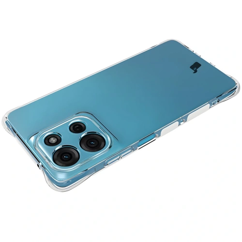 Elastyczne etui Bizon Case Salpa do Motorola Moto G75 5G przezroczyste