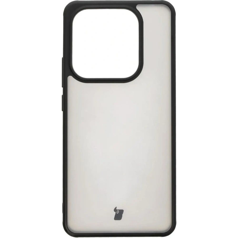 Hurtownia GSM - Bizon Case Angelo Xiaomi Redmi Note 14 5G füstös fekete kerettel - BIZ8173 - {ean13} - Hurt