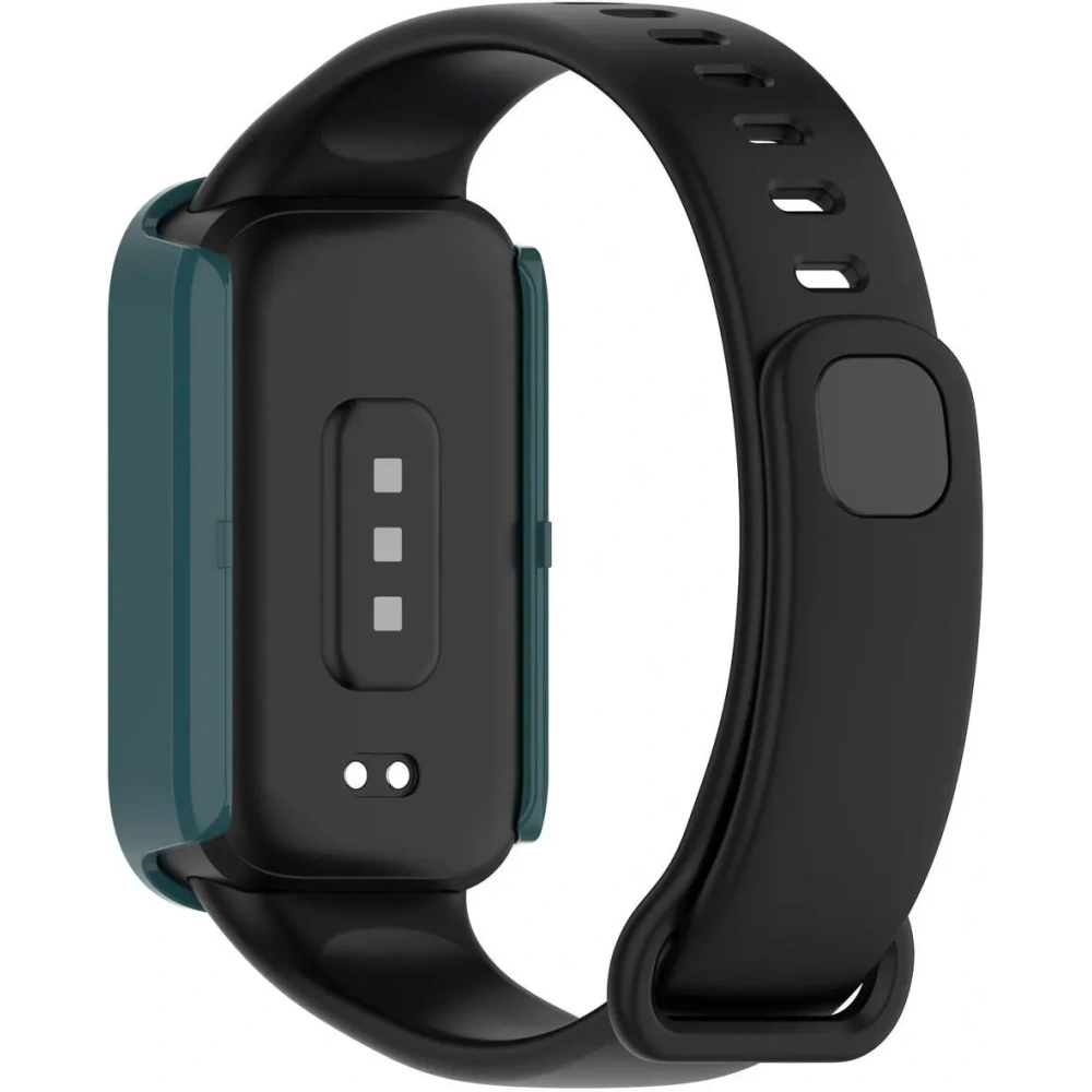 Hurtownia GSM - Etui ze szkłem do zegarka Bizon Case+Glass Watch do Xiaomi Mi Smart Band 9 Active / Redmi Band 3 zielone - BIZ8174 - {ean13} - Hurt