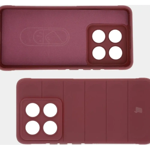 Pancerne etui Bizon Case Tur do Xiaomi 14T Pro ciemnofioletowe