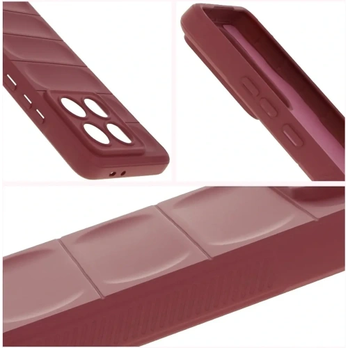 Pancerne etui Bizon Case Tur do Xiaomi 14T Pro ciemnofioletowe