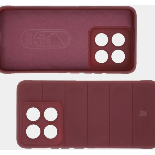 Pancerne etui Bizon Case Tur do Xiaomi 14T ciemnofioletowe