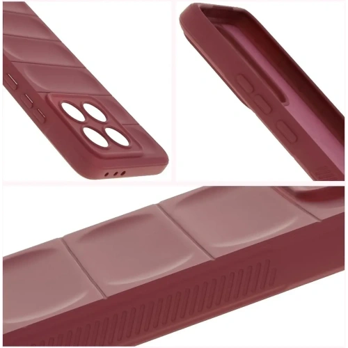 Pancerne etui Bizon Case Tur do Xiaomi 14T ciemnofioletowe