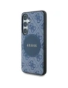 Hurtownia GSM - Guess 4G Kerek Patches Klasszikus Logó MagSafe Samsung Galaxy S25+ Plus kék - GUE4248 - {ean13} - Hurt