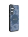 Hurtownia GSM - Guess 4G Kerek Patches Klasszikus Logó MagSafe Samsung Galaxy S25+ Plus kék - GUE4248 - {ean13} - Hurt