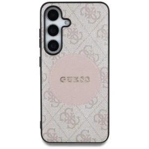 Wholesale Guess 4G Round Patch Classic Logo MagSafe Samsung Galaxy S25 pink - GUE4250 - {ean13} - Hurt