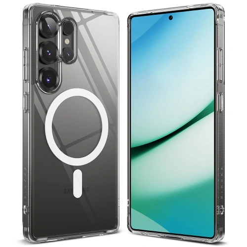 Etui Ringke Fusion Magnetic MagSafe Samsung Galaxy S25 Ultra Clear