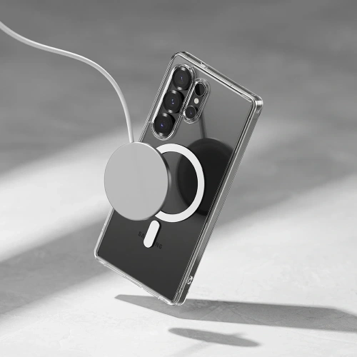 Etui Ringke Fusion Magnetic MagSafe Samsung Galaxy S25 Ultra Clear