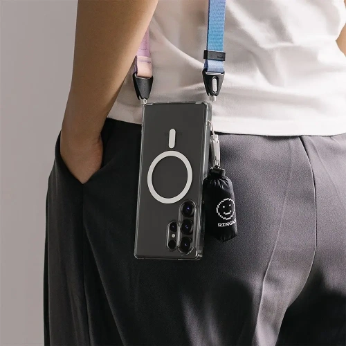 Etui Ringke Fusion Magnetic MagSafe Samsung Galaxy S25 Ultra Clear