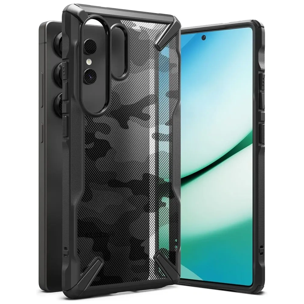 Hurtownia GSM - Ringke Fusion-X Samsung Galaxy S25 Ultra Camo Negru - RGK11709 - {ean13} - Hurt