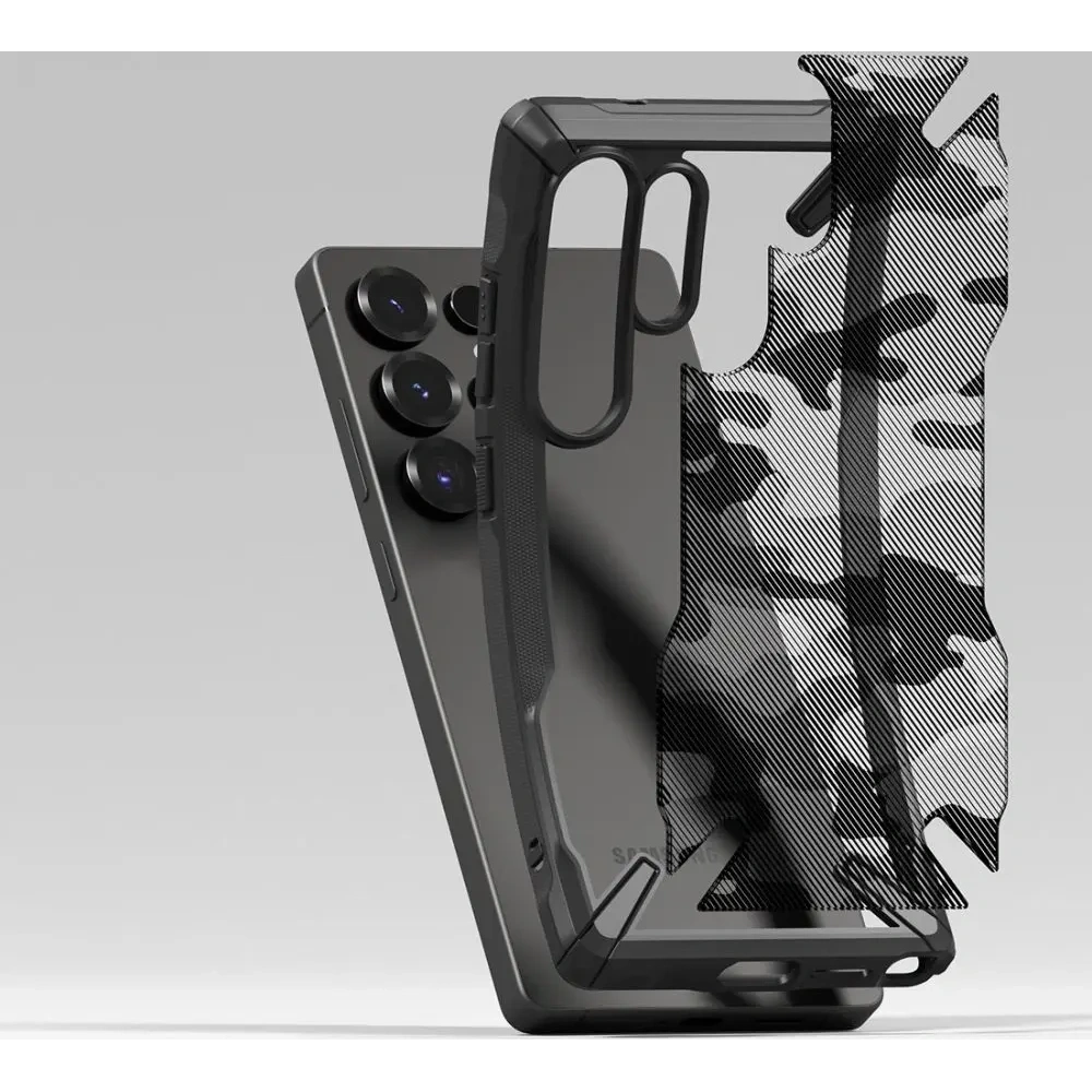 Hurtownia GSM - Ringke Fusion-X Samsung Galaxy S25 Ultra Camo Negru - RGK11709 - {ean13} - Hurt