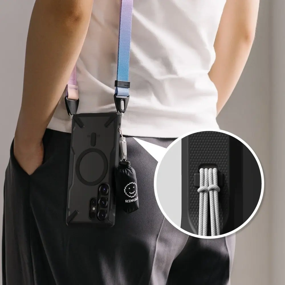 Hurtownia GSM - Etui Ringke Fusion-X Magnetic MagSafe Samsung Galaxy S25 Ultra Černé - RGK11710 - {ean13} - Hurt