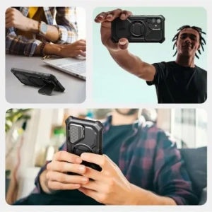 Supcase IBLSN ArmorBox Mag MagSafe Samsung Galaxy S25 Negru