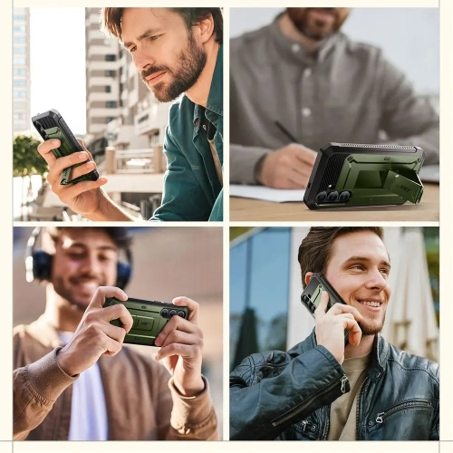 Etui Supcase Unicorn Beetle Pro 2-set Samsung Galaxy S25 Guldan