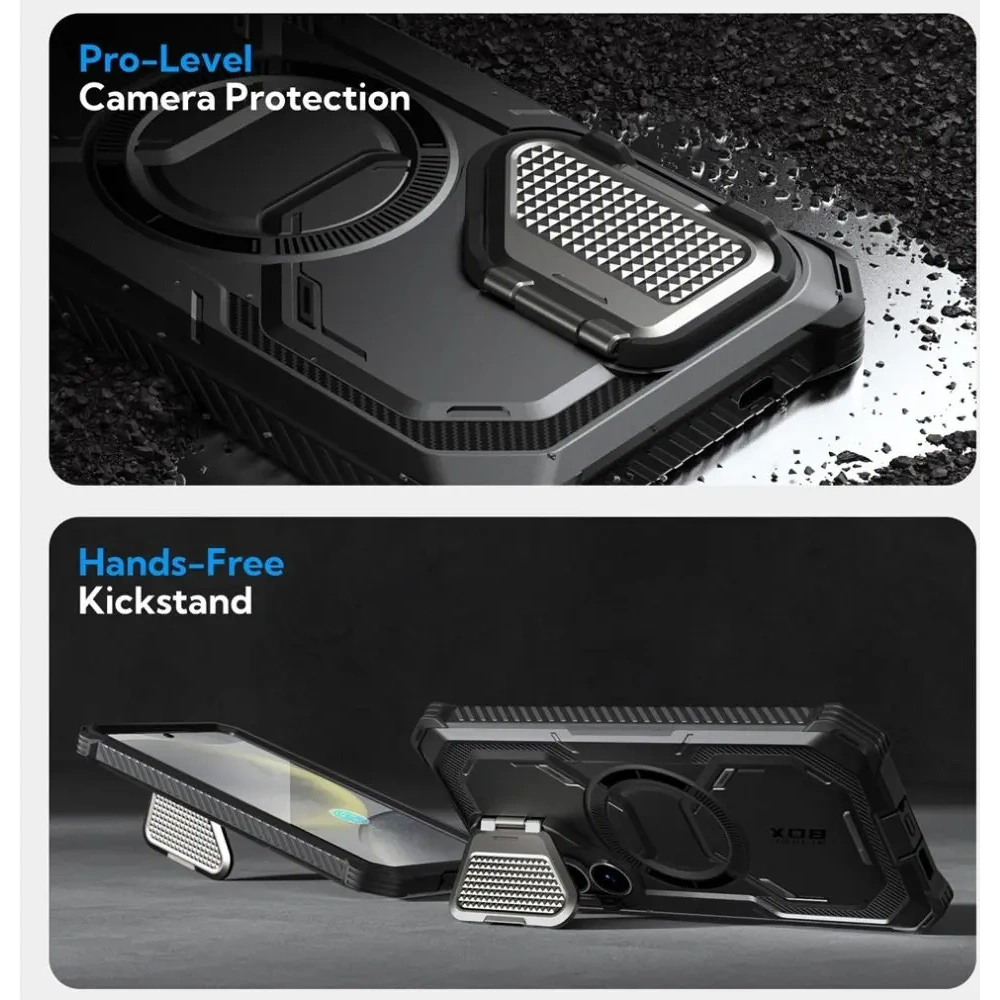 Hurtownia GSM - Supcase IBLSN ArmorBox Mag MagSafe Samsung Galaxy S25+ Plus Negru - SPC485 - {ean13} - Hurt