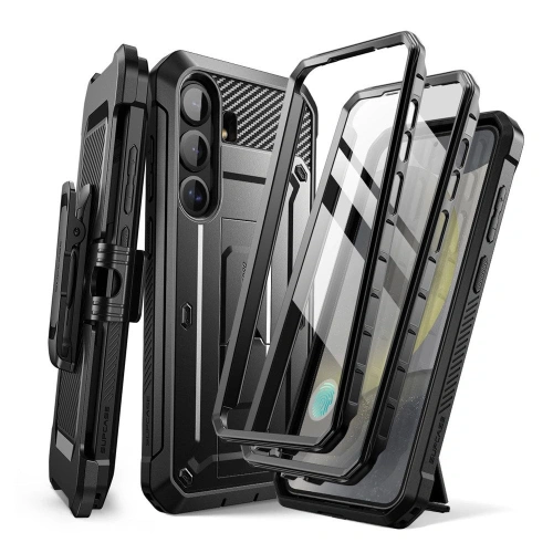 Etui Supcase Unicorn Beetle Pro 2-set Samsung Galaxy S25+ Plus Black