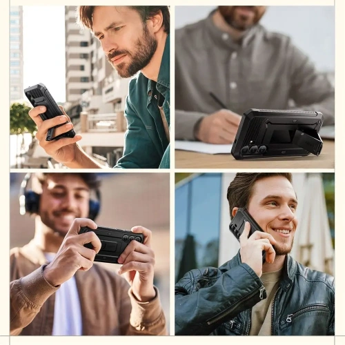 Etui Supcase Unicorn Beetle Pro 2-set Samsung Galaxy S25+ Plus Black