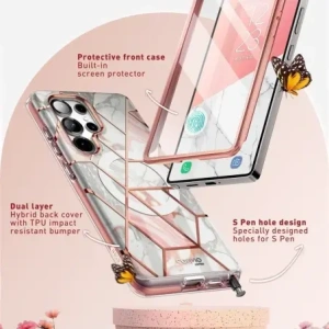 Hurtownia GSM - Supcase Cosmo Mag MagSafe Samsung Galaxy S25 Ultra Marmură - SPC487 - {ean13} - Hurt