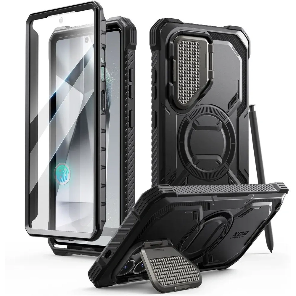 Hurtownia GSM - Etui Supcase IBLSN ArmorBox Mag MagSafe Samsung Galaxy S25 Ultra černé - SPC488 - {ean13} - Hurt