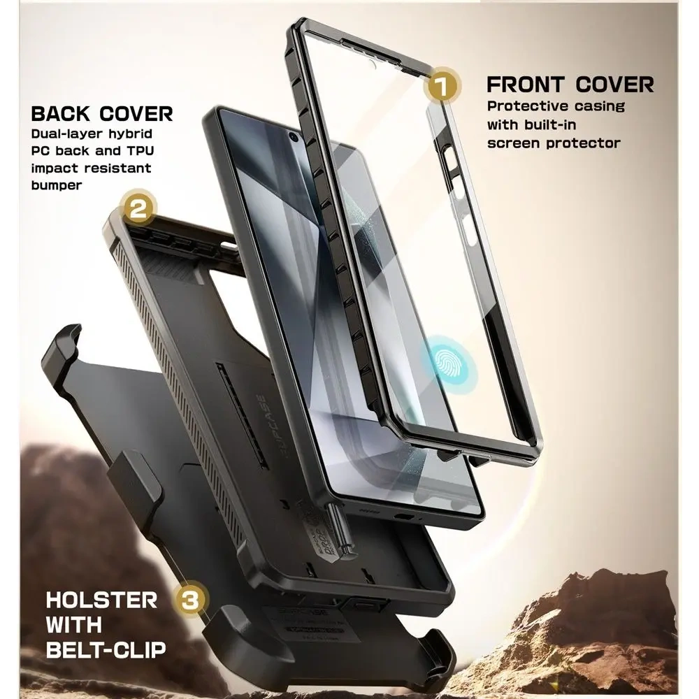 Hurtownia GSM - Supcase Unicorn Beetle Pro 2-set Samsung Galaxy S25 Ultra Fekete - SPC490 - {ean13} - Hurt