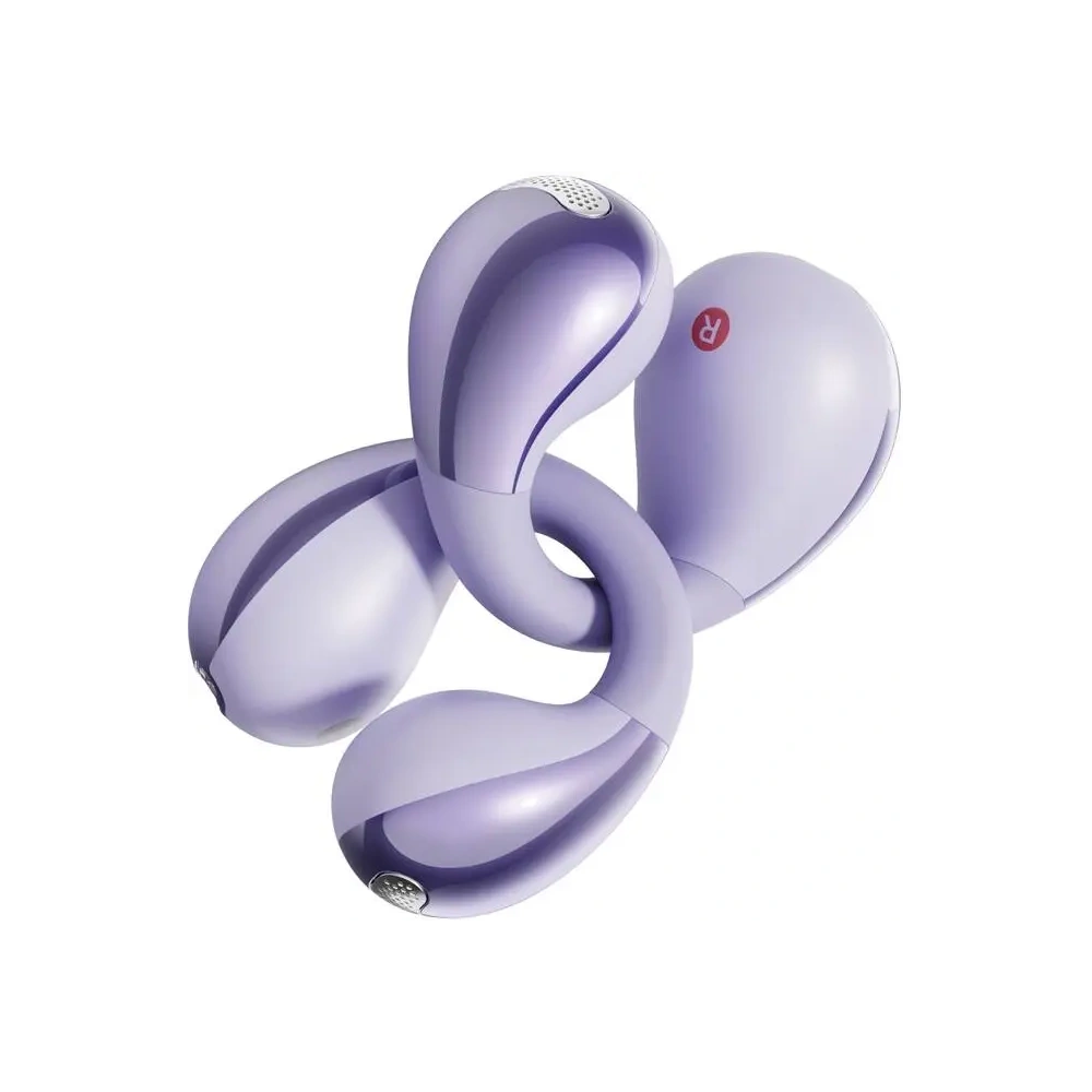 Wholesale QCY Crossky Clip T33 wireless headphones (purple) - QCY98 - {ean13} - Hurt