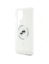 Hurtownia GSM - Karl Lagerfeld Buton Karl & Choupette Capete Imprimate Logo MagSafe Samsung Galaxy S25 Ultra alb - KLD21868 - {ean13} - Hurt
