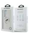 Hurtownia GSM - Karl Lagerfeld Buton Karl & Choupette Capete Imprimate Logo MagSafe Samsung Galaxy S25 Ultra alb - KLD21868 - {ean13} - Hurt