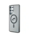 Hurtownia GSM - Karl Lagerfeld Buton Karl & Choupette Capete Tipărit Logo MagSafe Samsung Galaxy S25 Ultra negru - KLD21869 - {ean13} - Hurt