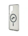 Hurtownia GSM - Karl Lagerfeld Buton Karl & Choupette Capete Tipărit Logo MagSafe Samsung Galaxy S25 Ultra negru - KLD21869 - {ean13} - Hurt