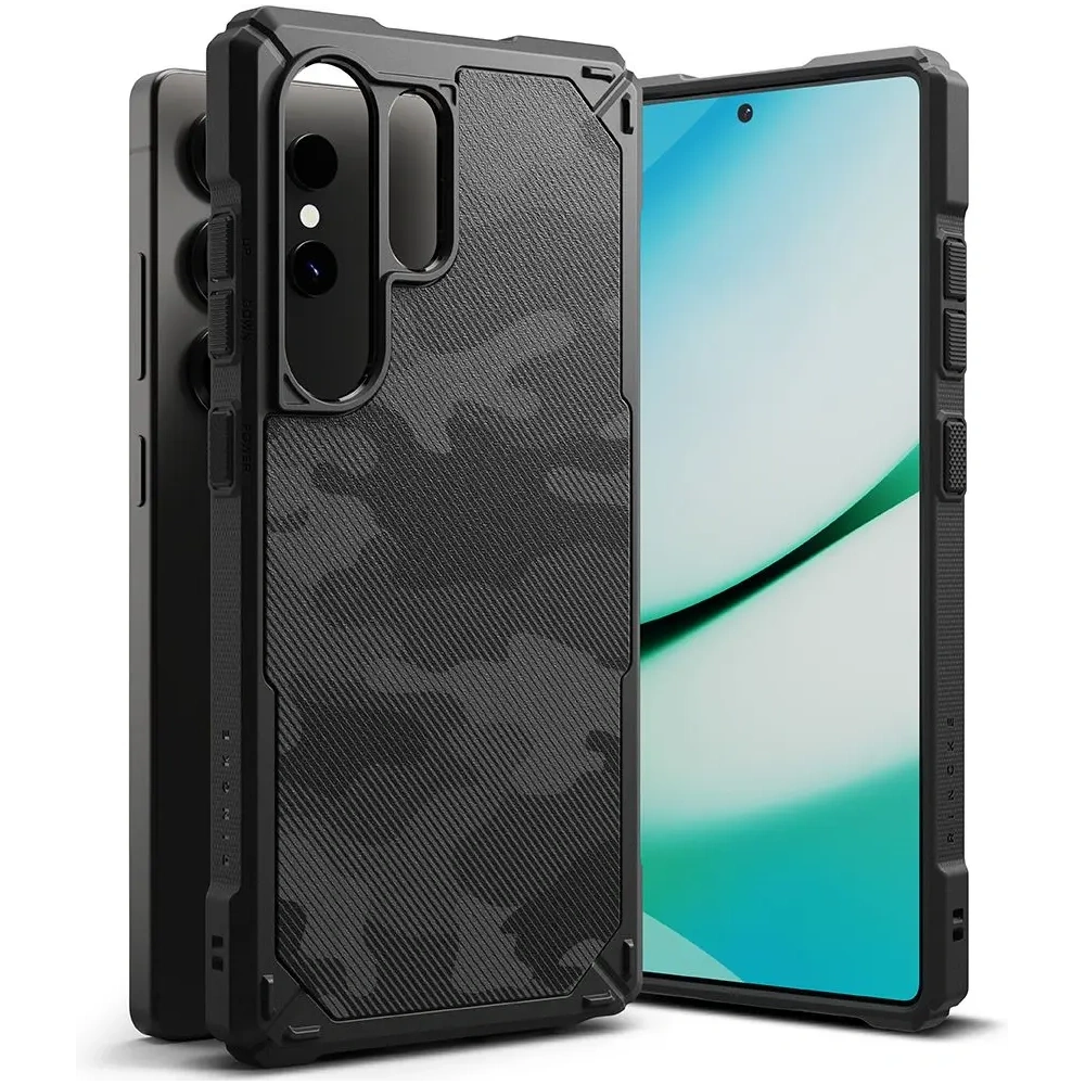 Hurtownia GSM - Ringke Strapabíró Felszerelés Samsung Galaxy S25 Ultra Camo Fekete - RGK11715 - {ean13} - Hurt