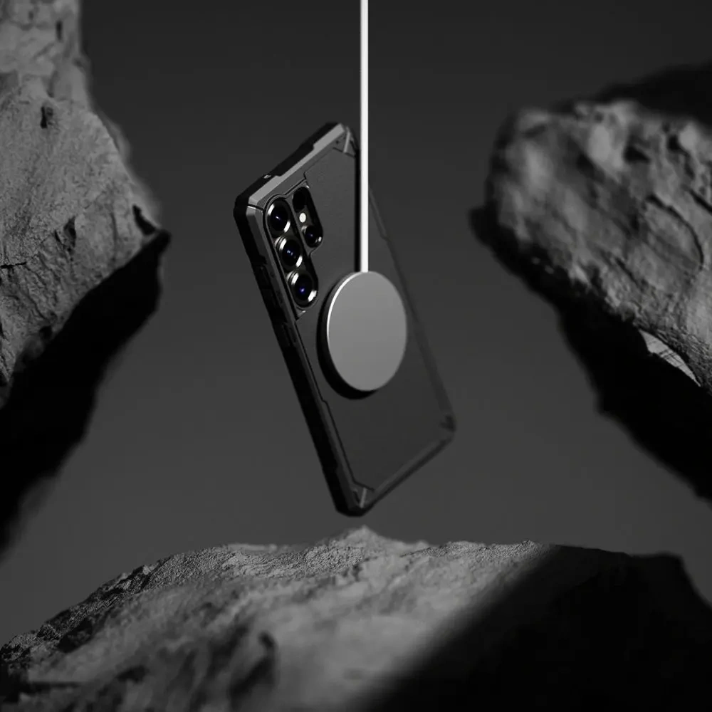 Hurtownia GSM - Ringke Echipament Rugged Magnetic MagSafe Samsung Galaxy S25 Ultra Negru - RGK11716 - {ean13} - Hurt
