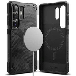 Hurtownia GSM - Ringke Echipament Rugged Magnetic MagSafe Samsung Galaxy S25 Ultra Camo Negru - RGK11717 - {ean13} - Hurt