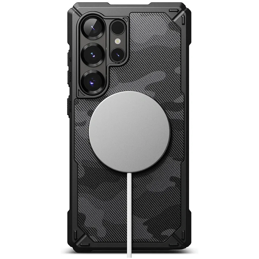 Hurtownia GSM - Ringke Echipament Rugged Magnetic MagSafe Samsung Galaxy S25 Ultra Camo Negru - RGK11717 - {ean13} - Hurt