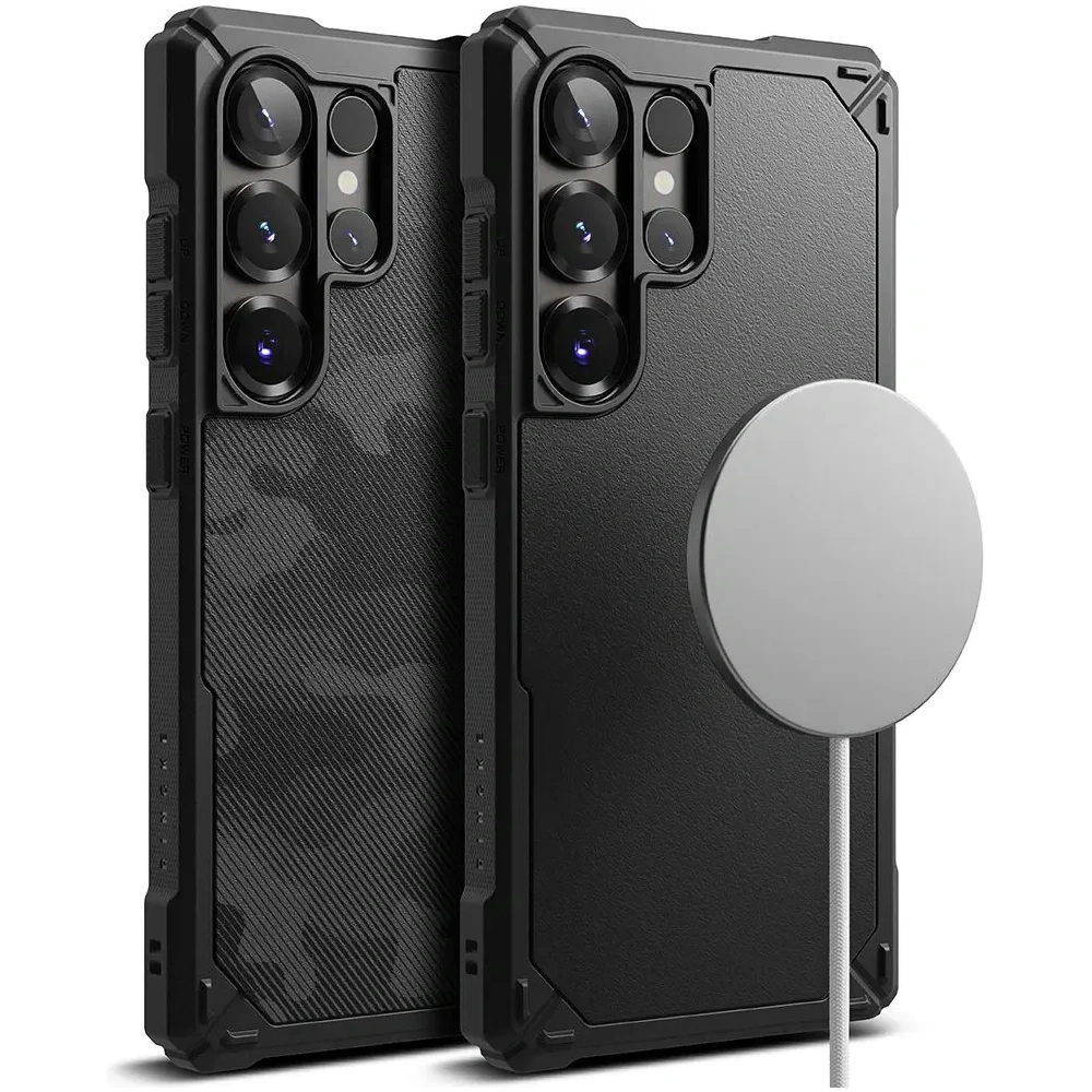 Hurtownia GSM - Ringke Echipament Rugged Magnetic MagSafe Samsung Galaxy S25 Ultra Camo Negru - RGK11717 - {ean13} - Hurt