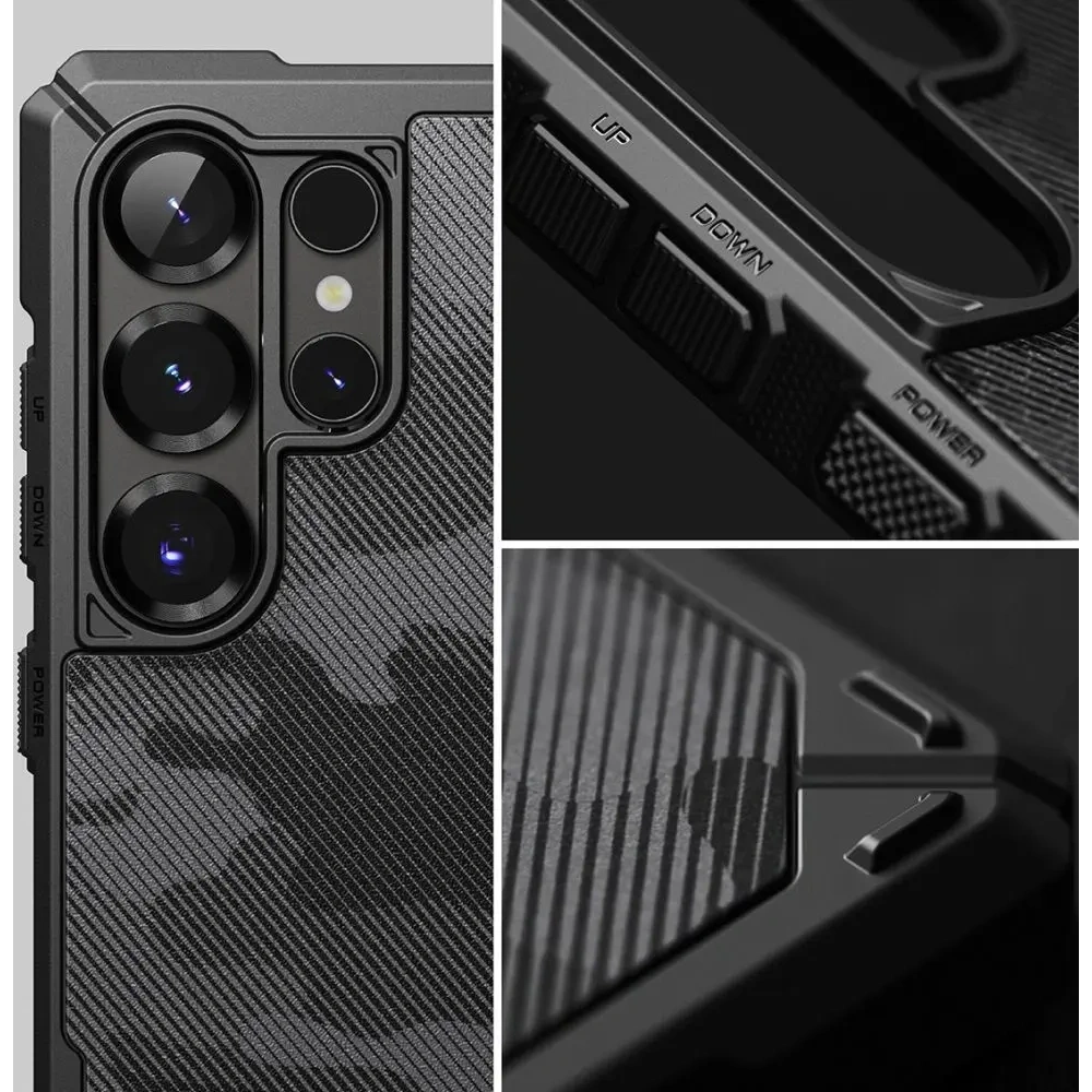 Hurtownia GSM - Ringke Echipament Rugged Magnetic MagSafe Samsung Galaxy S25 Ultra Camo Negru - RGK11717 - {ean13} - Hurt