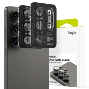 Hurtownia GSM - Ringke Protector de cadru pentru cameră Samsung Galaxy S25 Ultra Negru [2 PACHET] - RGK11718 - {ean13} - Hurt